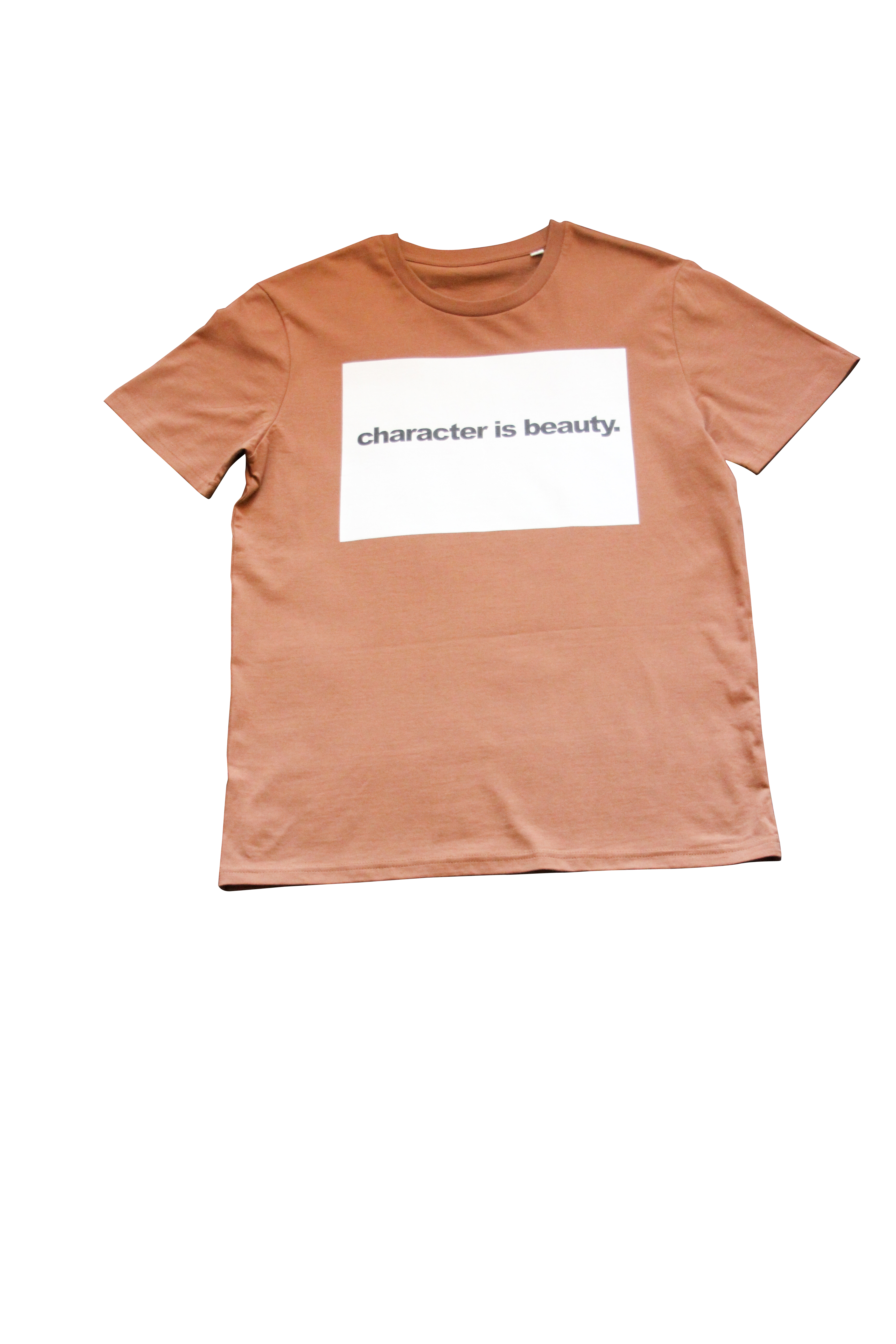 "Character Is Beauty" - T-Shirt (Caramel)