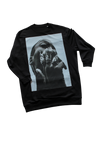 "Queen & Kingdom" Oversize Sweater Dress (Black)
