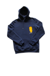 Unisex  Iyoba Idia Max Hoodie (Back) Navy Blue