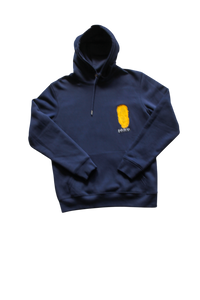 Unisex  Iyoba Idia Max Hoodie (Back) Navy Blue
