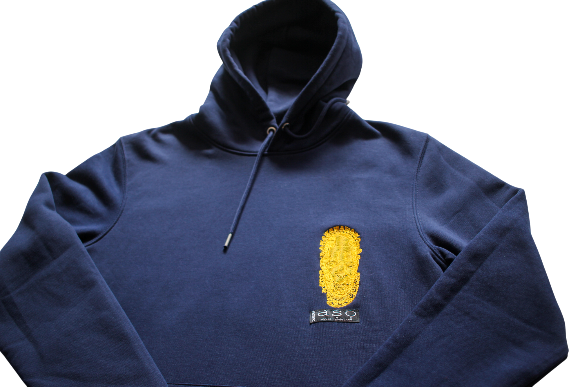 Unisex  Iyoba Idia Max Hoodie (Back) Navy Blue