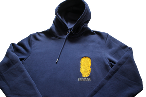 Unisex  Iyoba Idia Max Hoodie (Back) Navy Blue