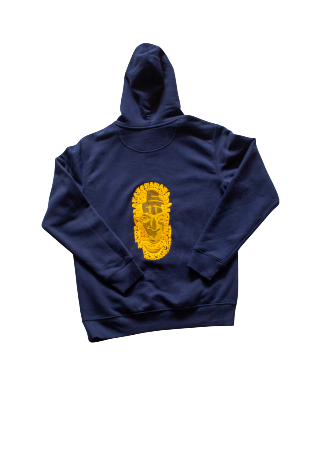 Unisex  Iyoba Idia Max Hoodie (Front) Navy Blue