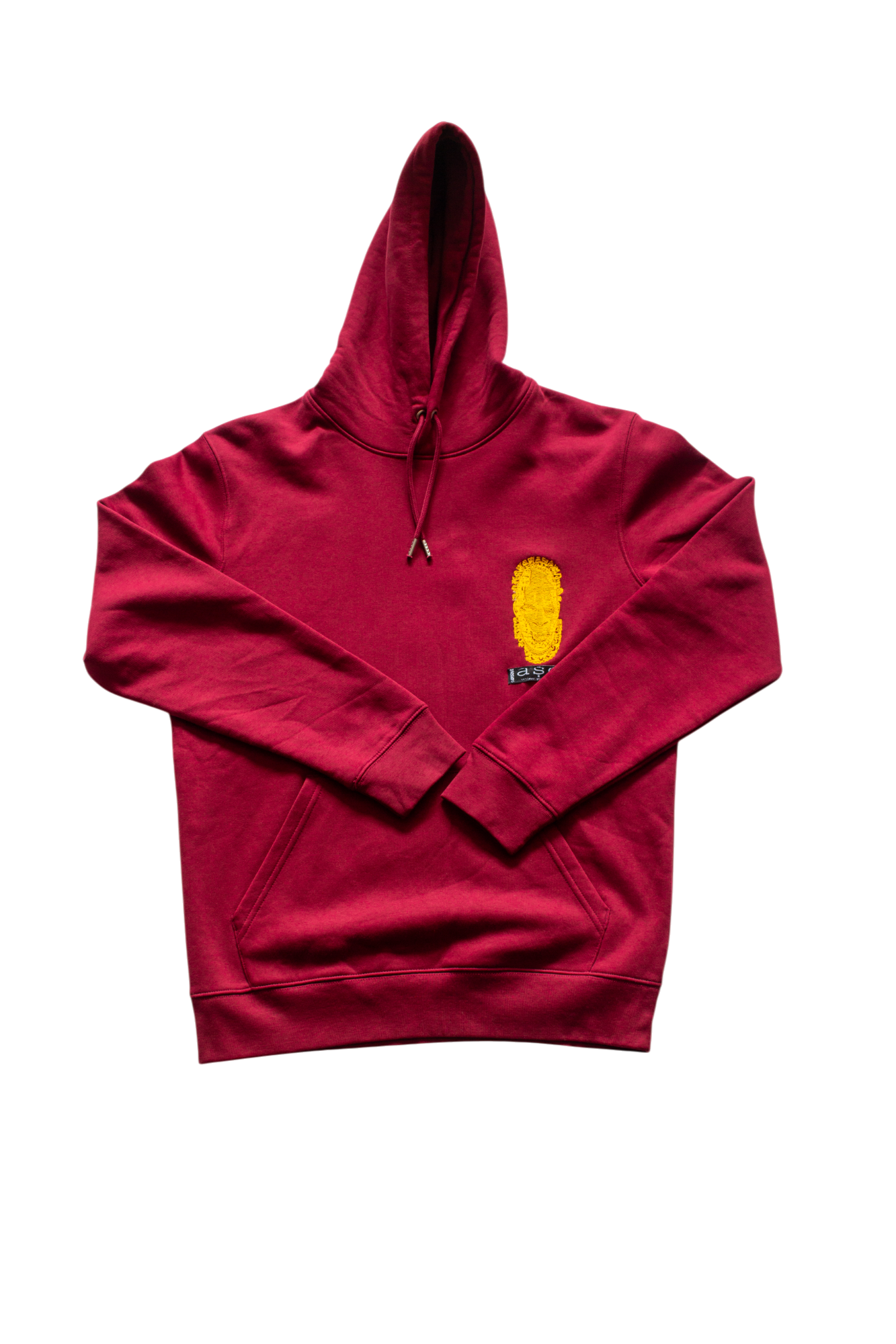 Unisex  Iyoba Idia Max Hoodie (Back) Burgundy