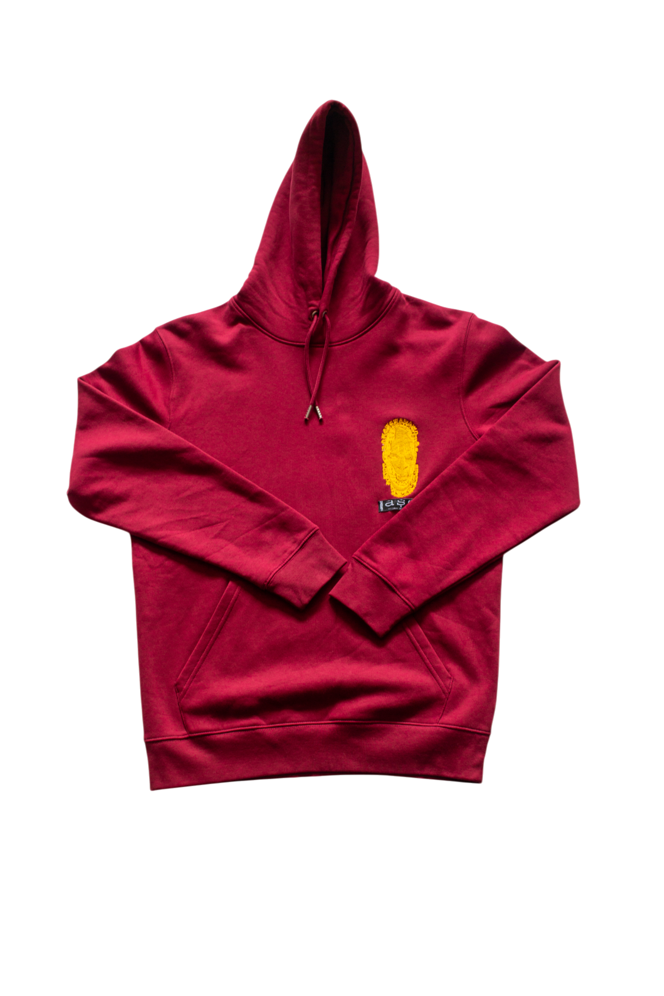 Unisex  Iyoba Idia Max Hoodie (Back) Burgundy