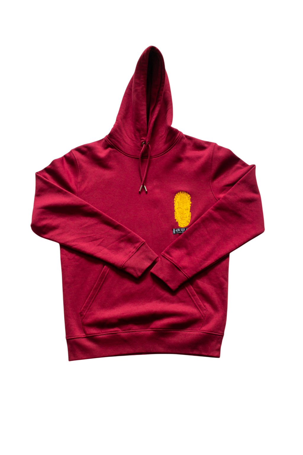 Unisex  Iyoba Idia Max Hoodie (Back) Burgundy