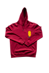 Unisex  Iyoba Idia Max Hoodie (Back) Burgundy