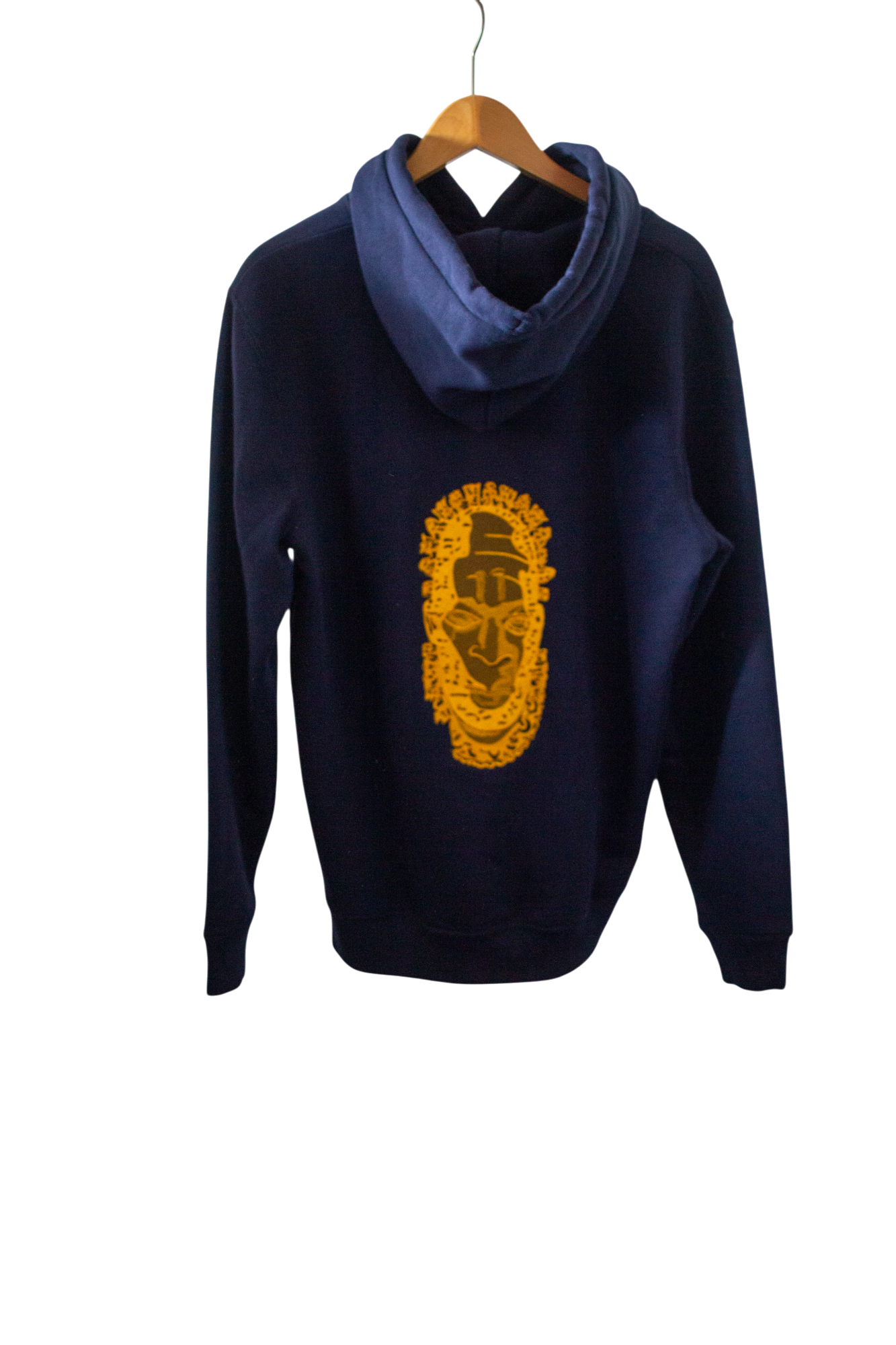 Unisex  Iyoba Idia Max Hoodie (Back) Navy Blue