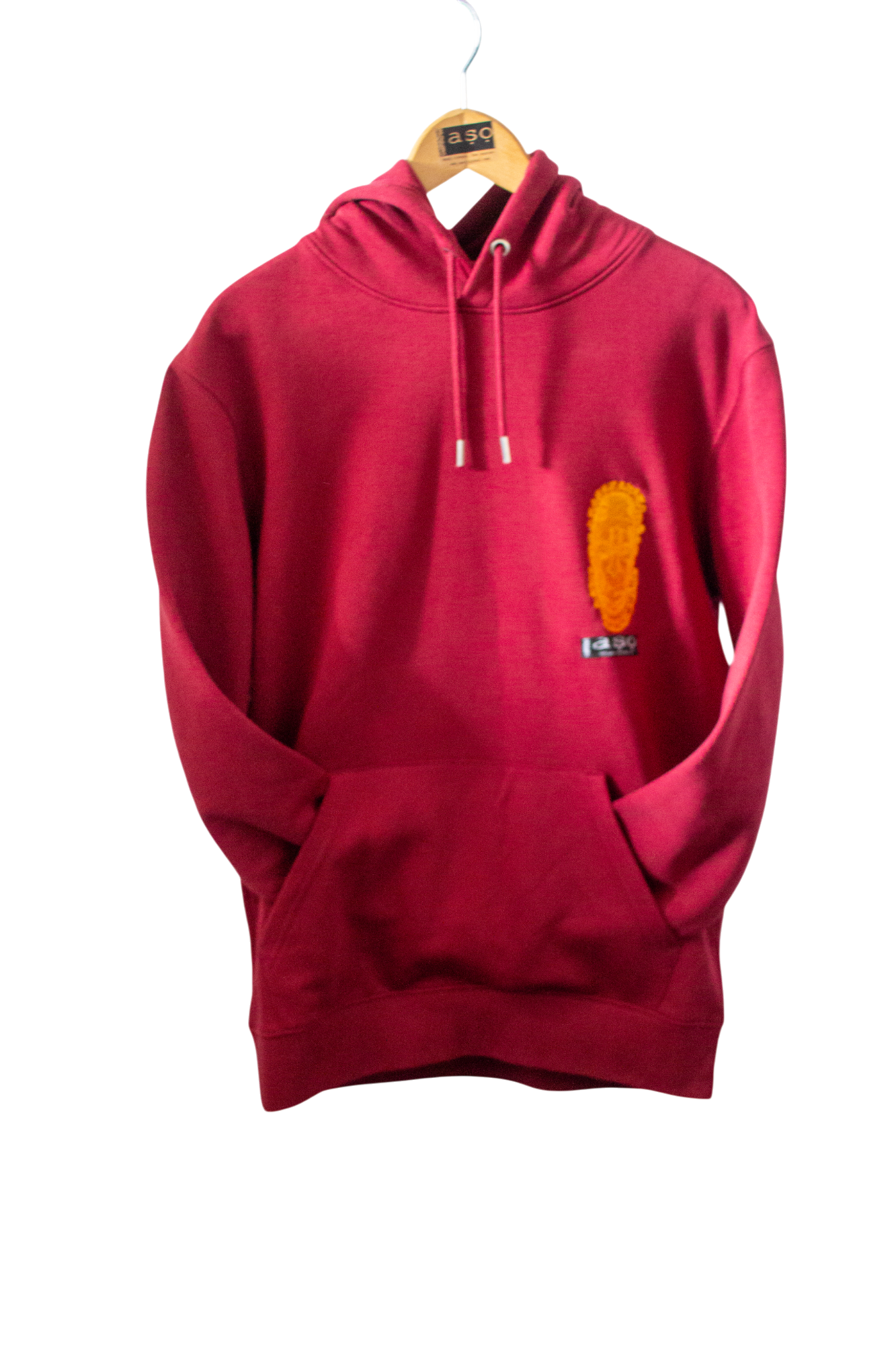 Unisex  Iyoba Idia Max Hoodie (Back) Burgundy