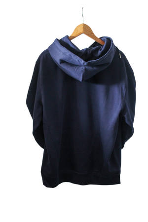 Unisex  Iyoba Idia Max Hoodie (Front) Navy Blue