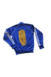 Special Edition: Re-Worked Adidas Iyoba Idia Embroidered Tracksuit Top (Semi Lucid Blue) (Copy)