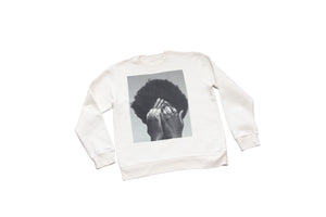 "The Hidden Oba" Unisex Sweatshirt (Off-White)