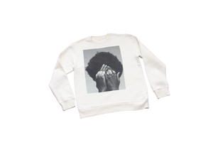 "The Hidden Oba" Unisex Sweatshirt (Off-White)