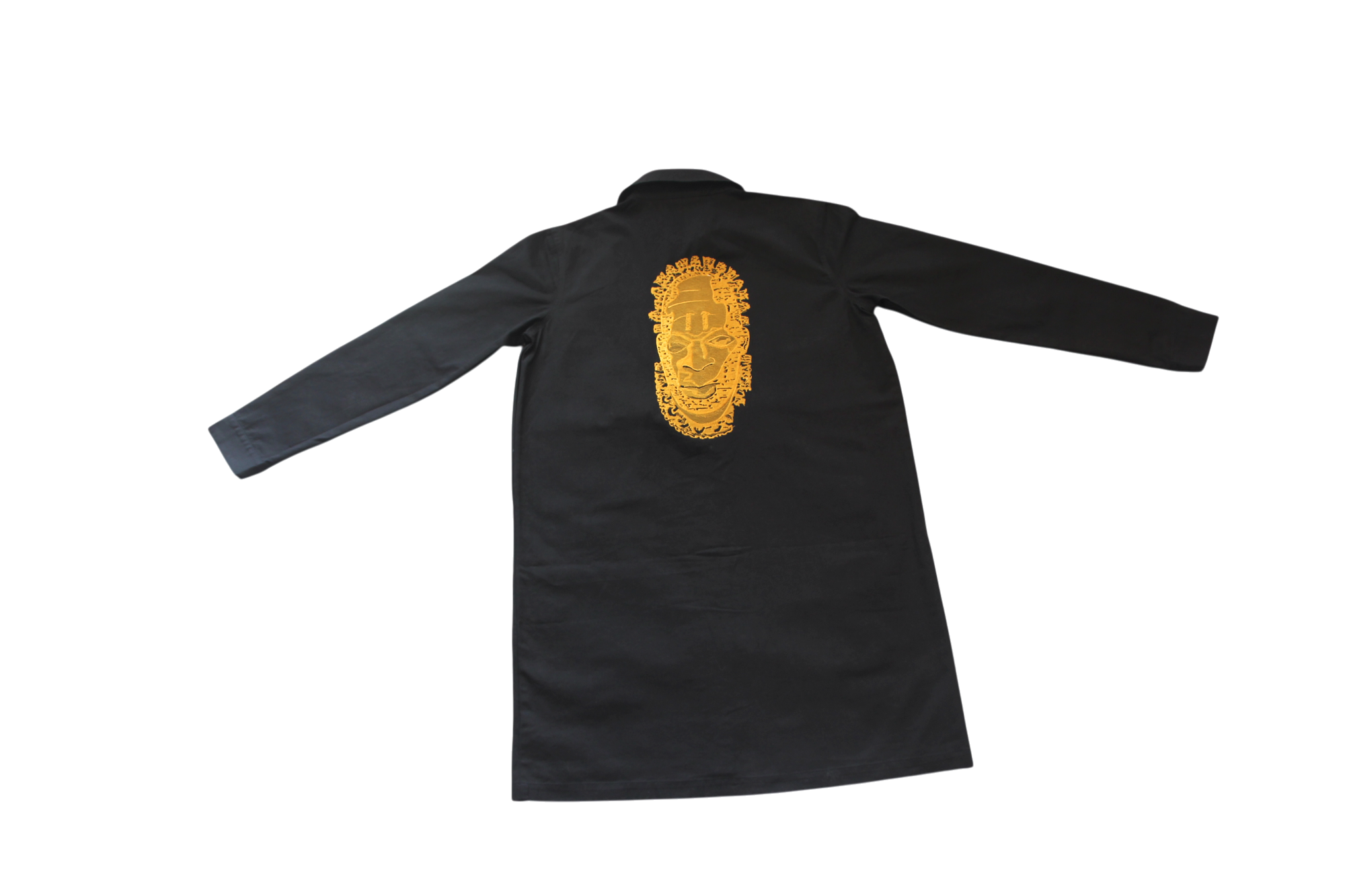 Iyoba Idia Classic Long Line Embroidered Jacket
