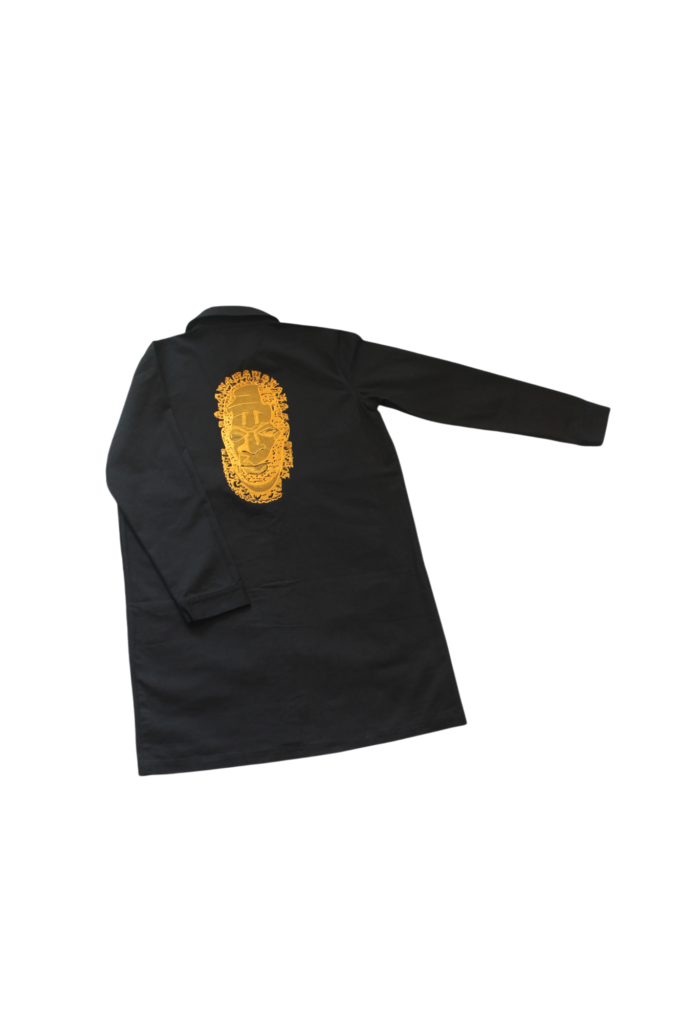 Iyoba Idia Classic Long Line Embroidered Jacket