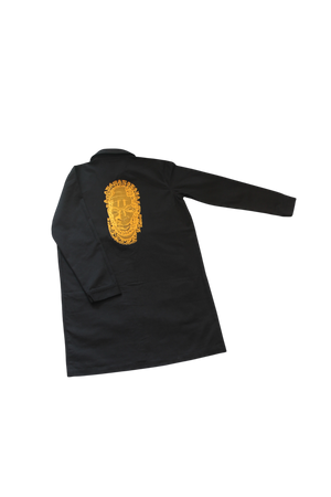 Iyoba Idia Classic Long Line Embroidered Jacket