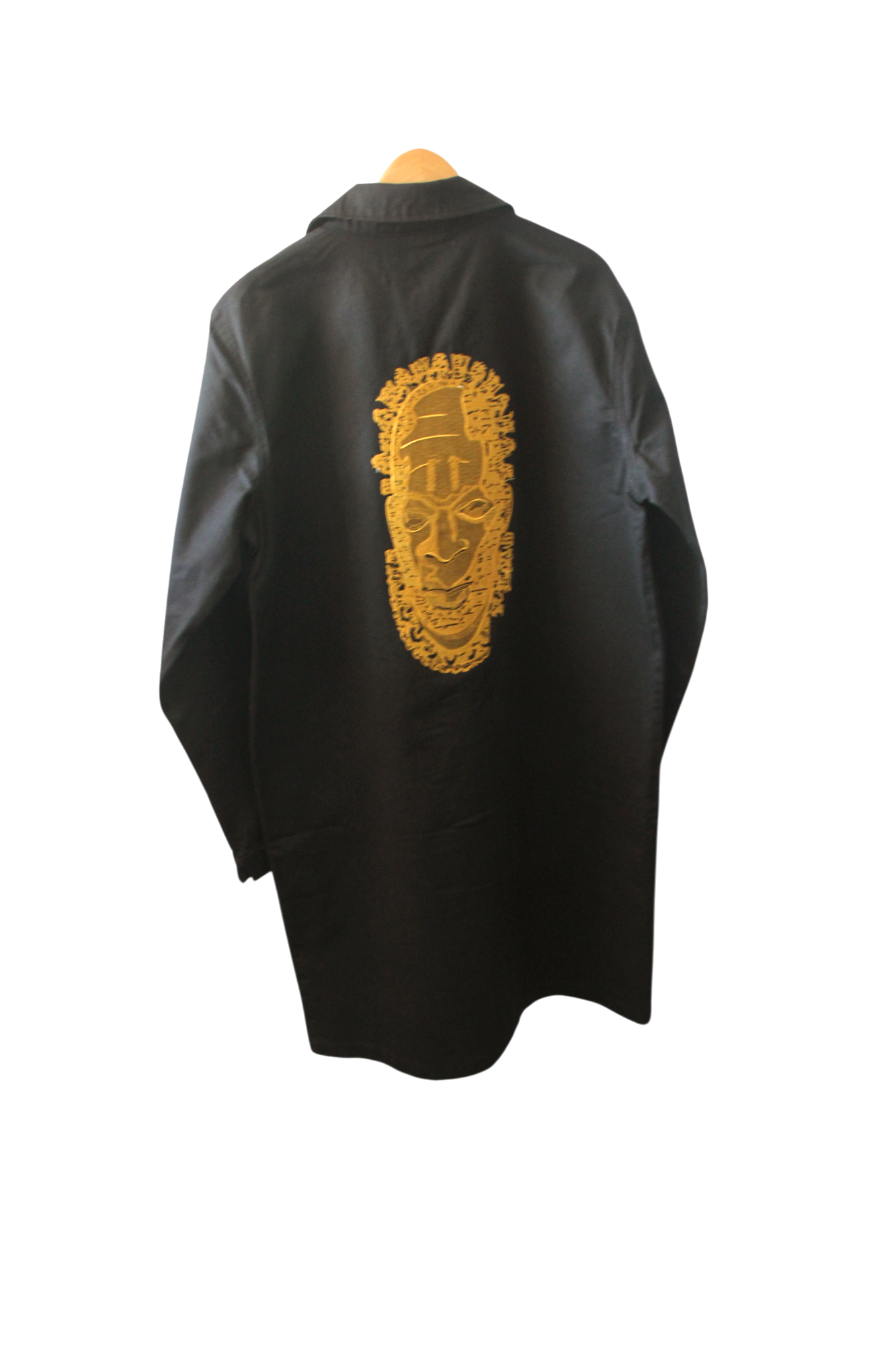 Iyoba Idia Classic Long Line Embroidered Jacket