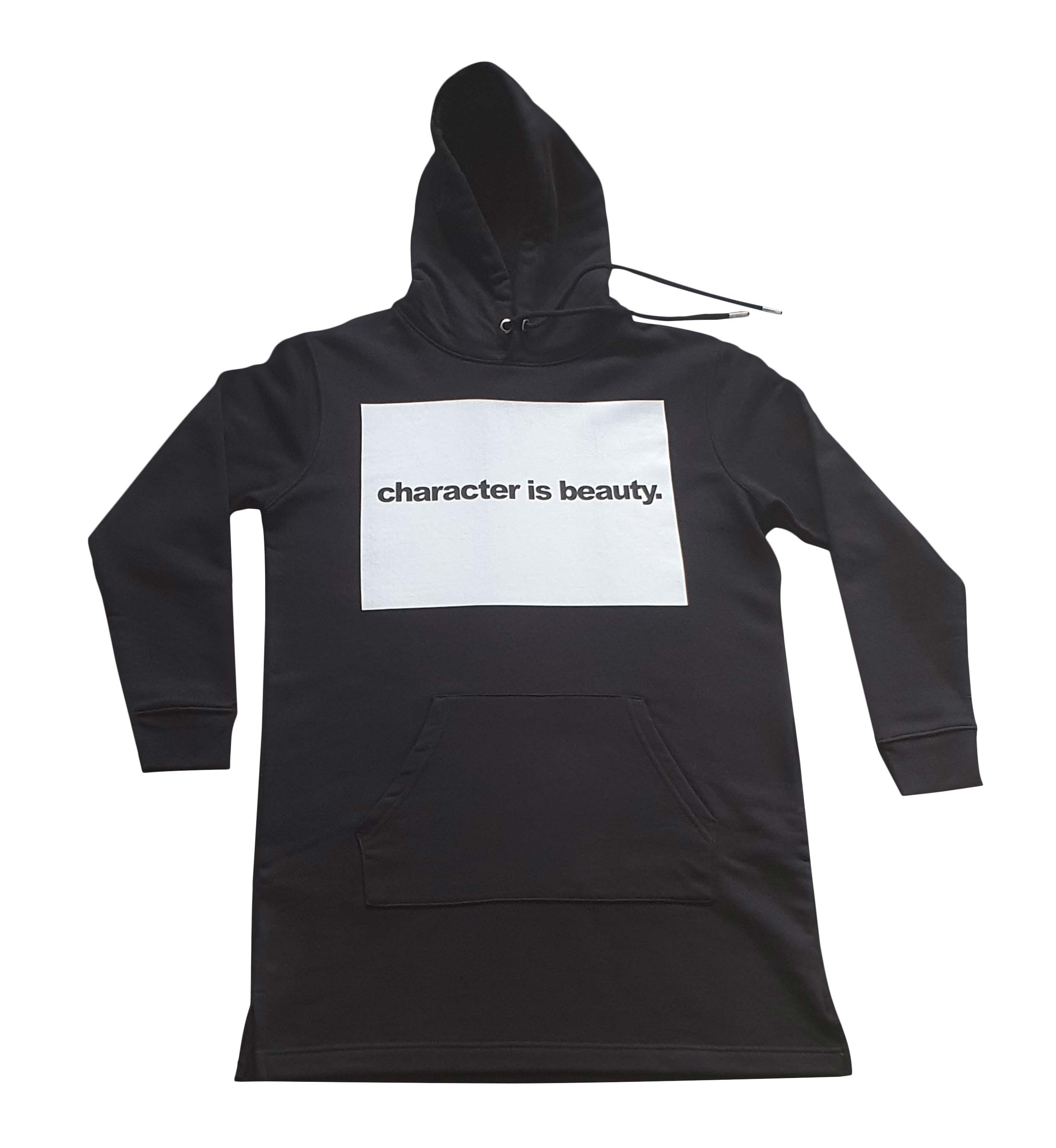 The ‘Iwa Lewa’ / ‘Character is Beauty’ Long Length Hoodie Streeter