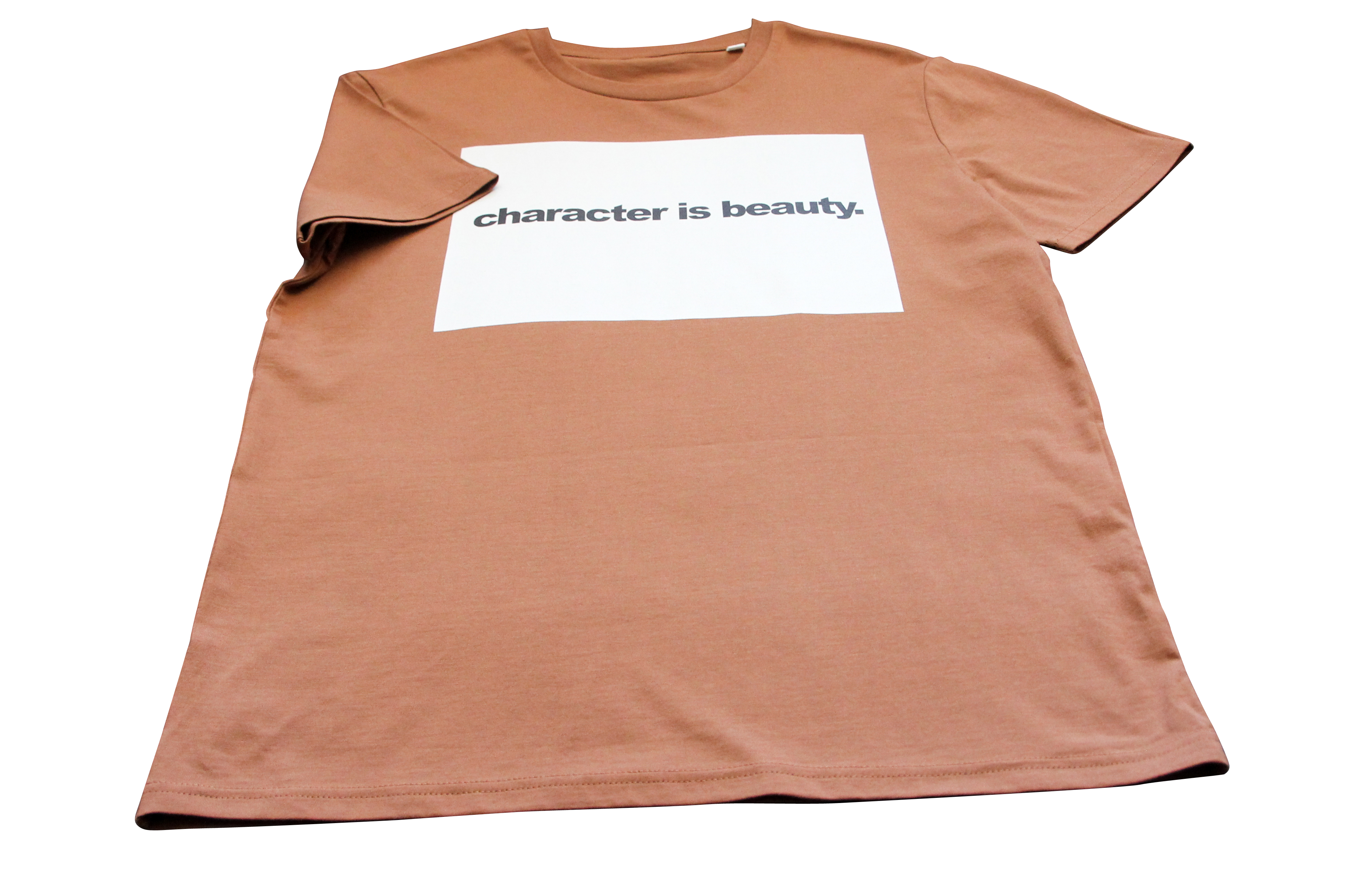 "Character Is Beauty" - T-Shirt (Caramel)