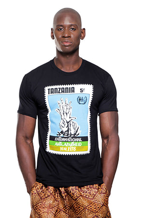 Tanzania Anti-Apartheid T-shirt (Black)