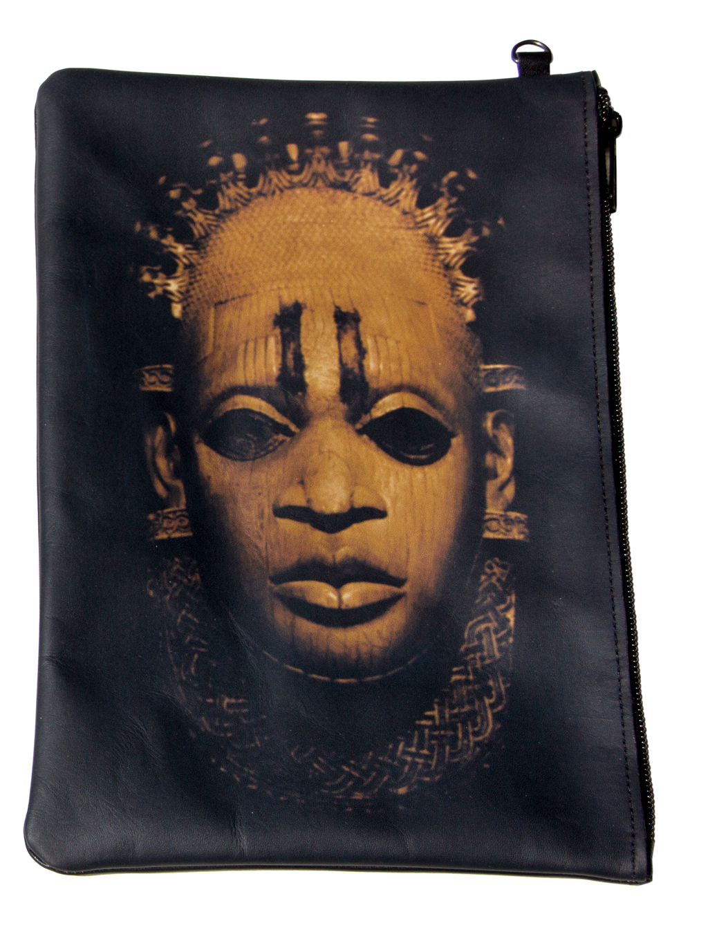 ‘Iyoba Idia’ Printed Hand-Crafted Leather Case